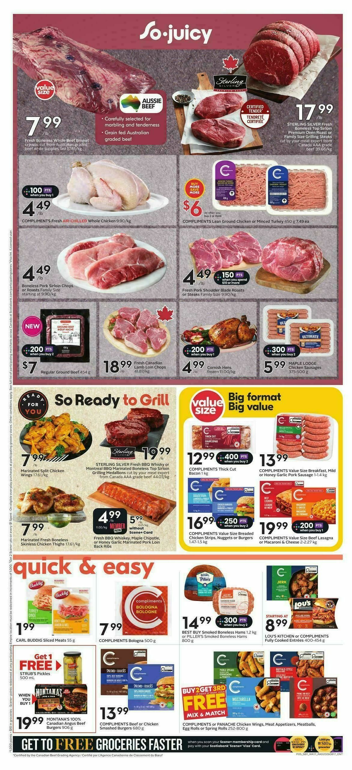 Sobeys Flyer from August 20