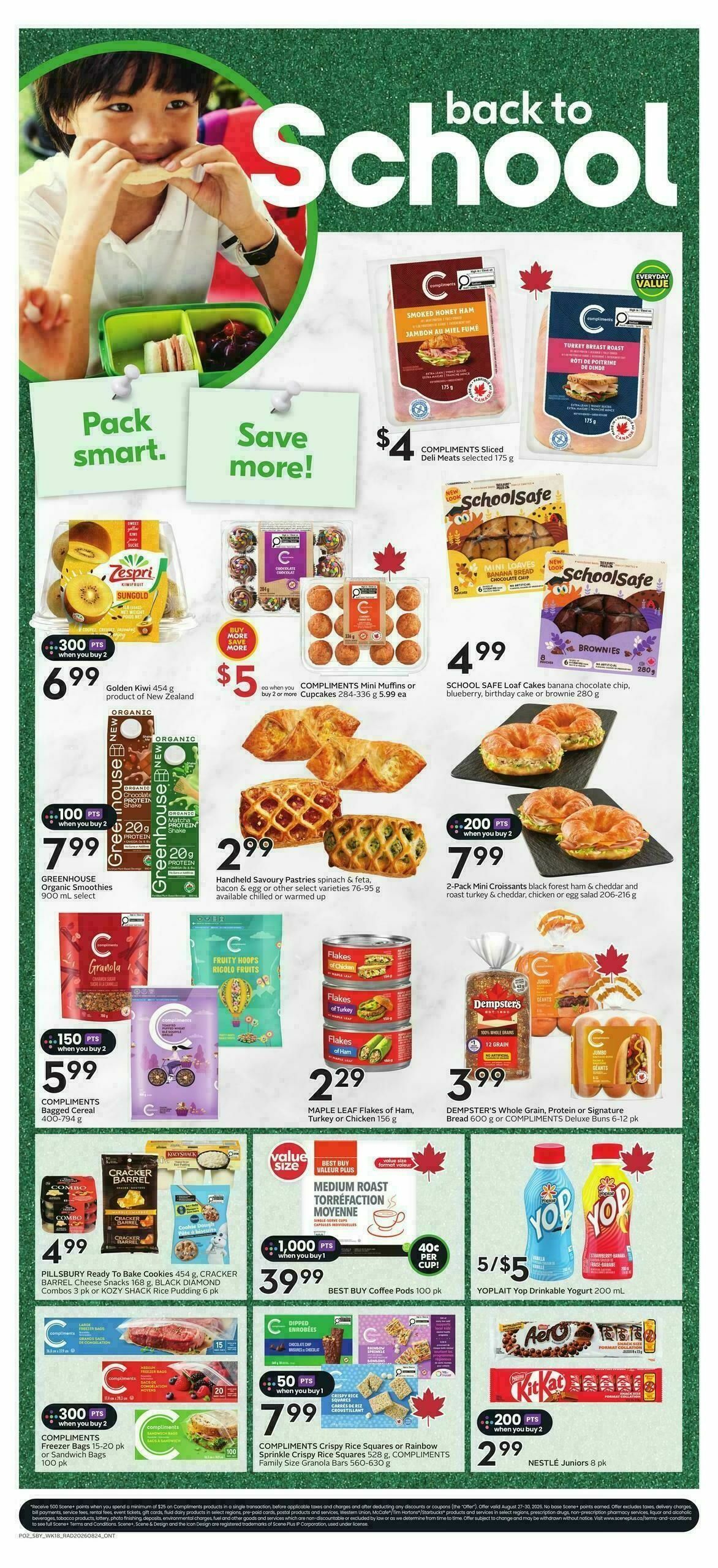 Sobeys Flyer from August 27
