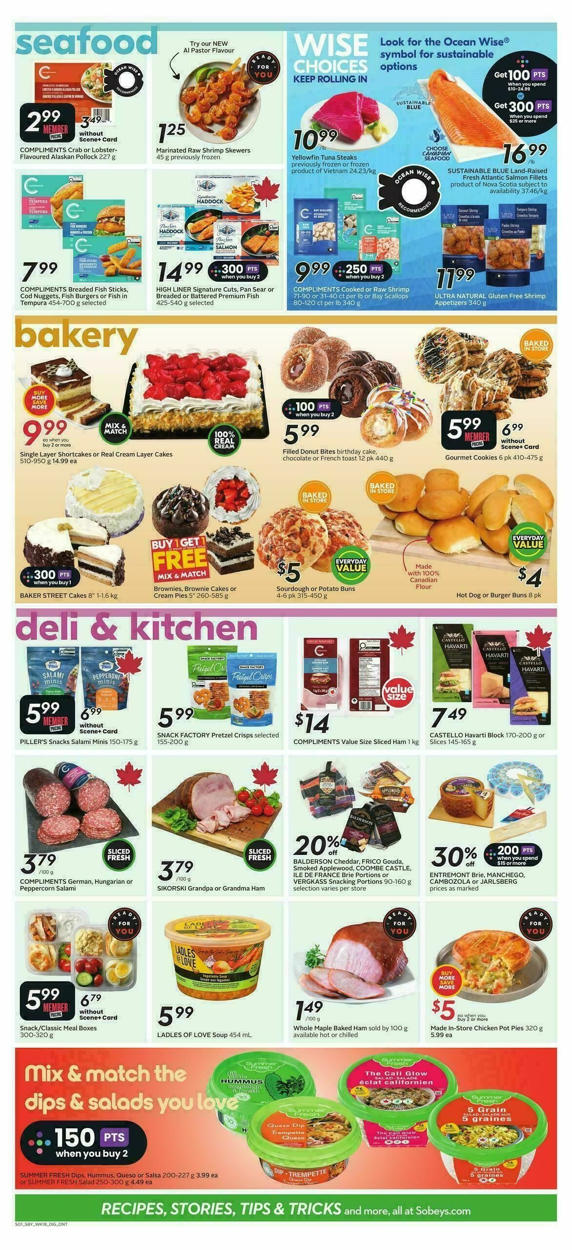 Sobeys Flyer from August 27