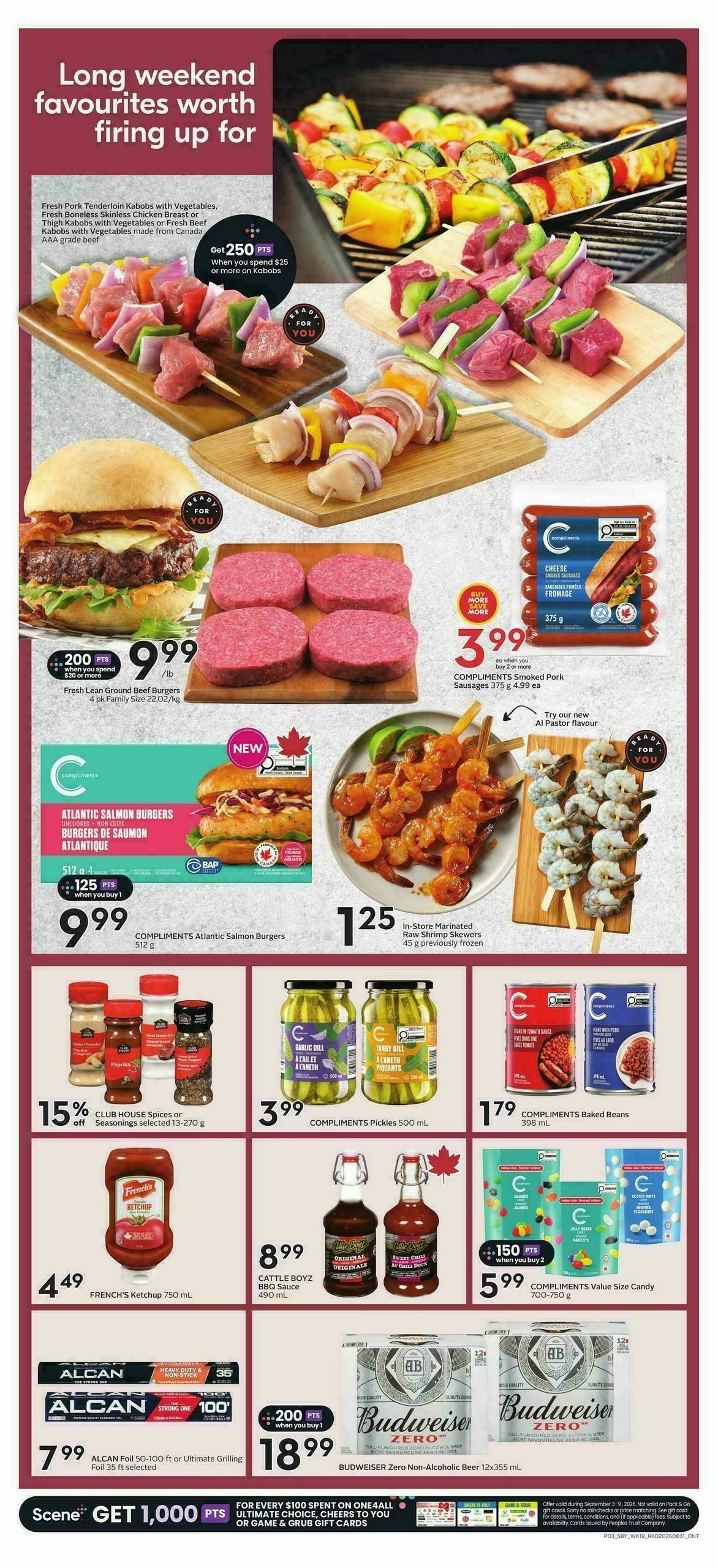 Sobeys Flyer from September 3
