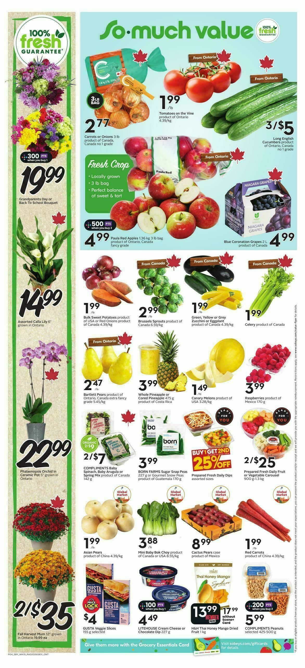 Sobeys Flyer from September 3