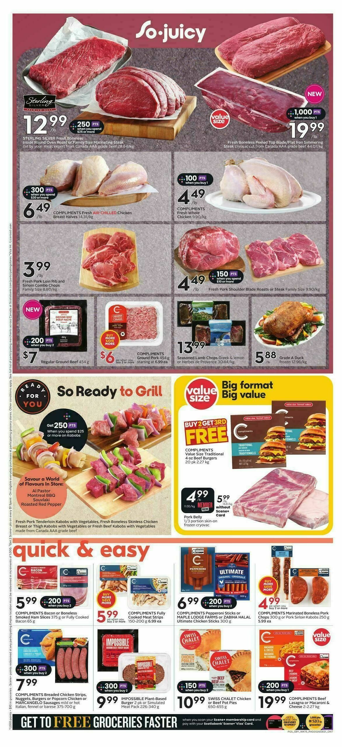 Sobeys Flyer from September 3