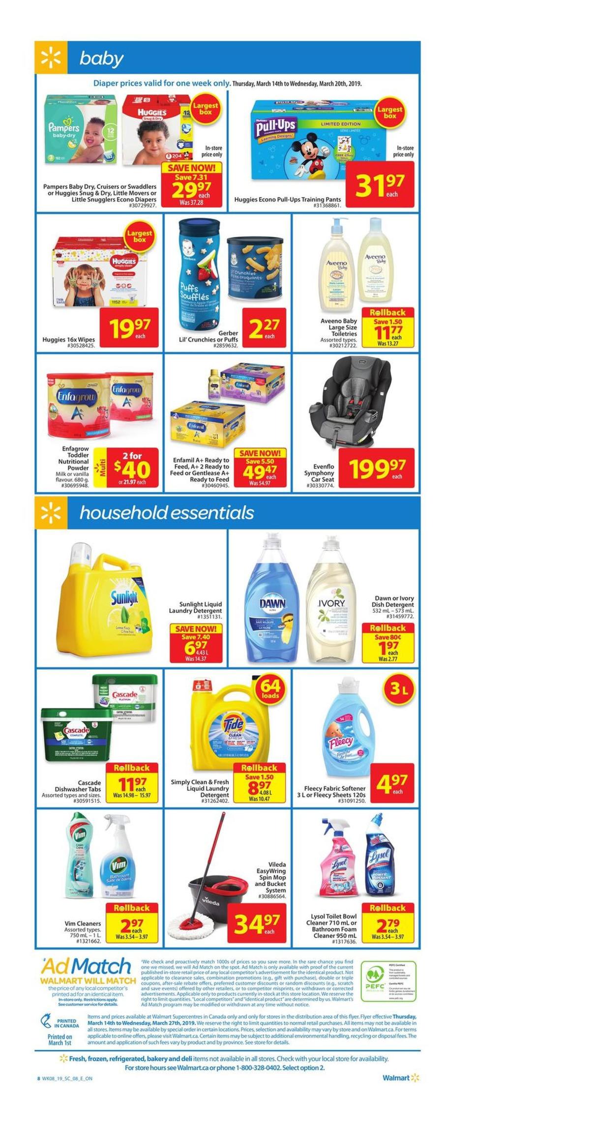 Walmart Flyer from March 14