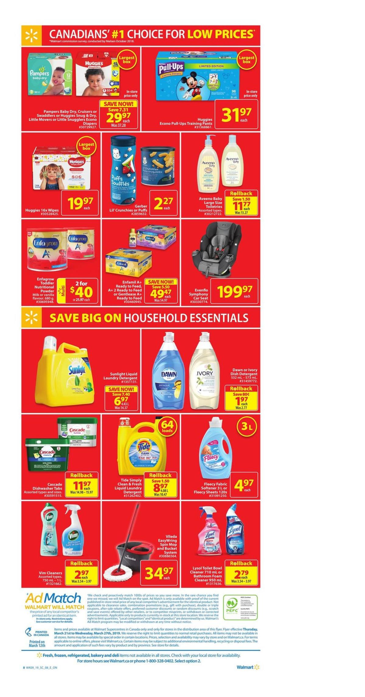 Walmart Flyer from March 21