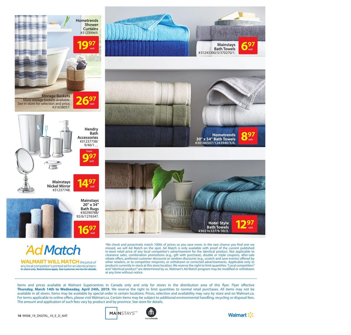 Walmart Home book Flyer from March 14
