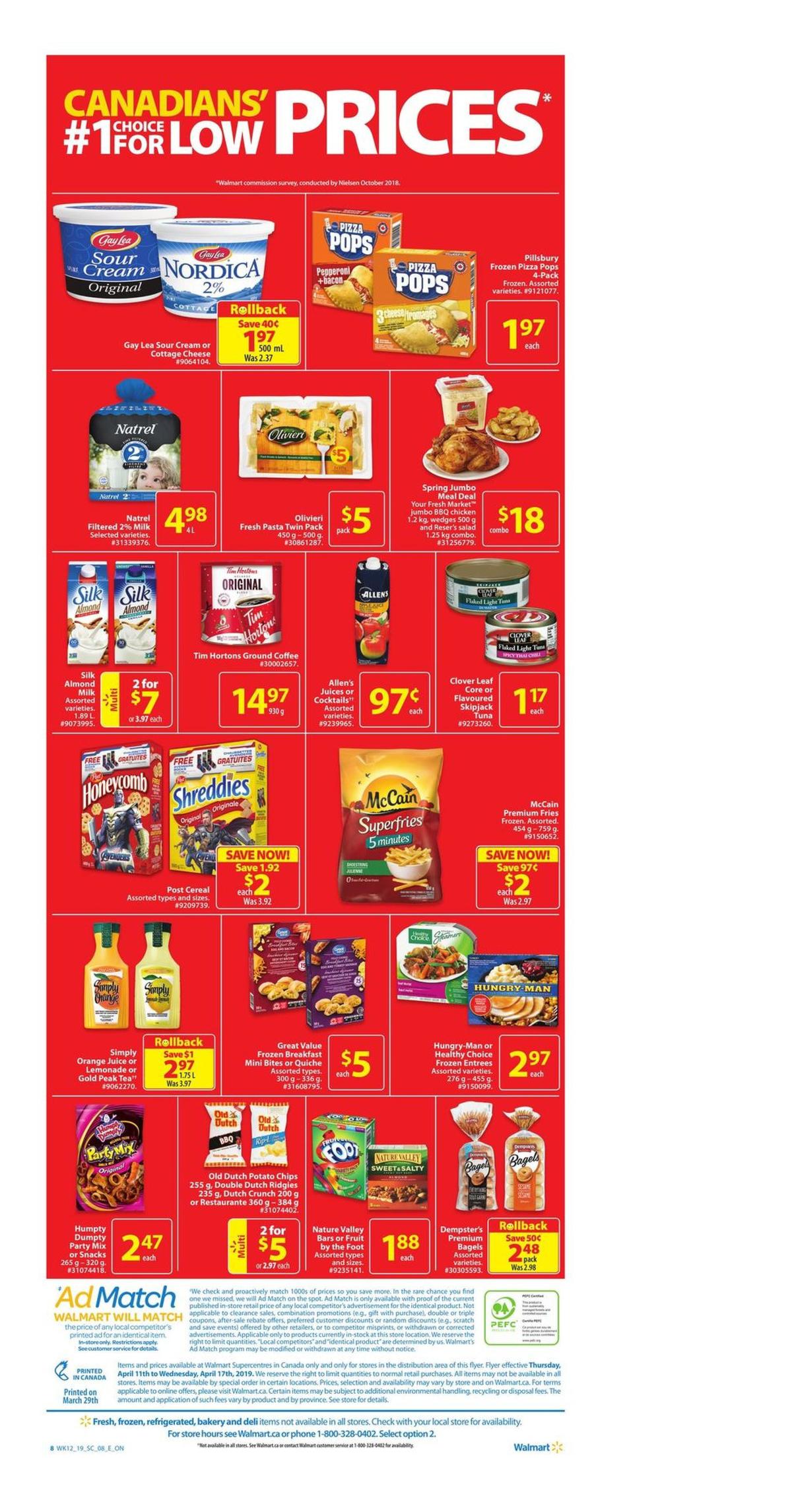Walmart Flyer from April 11
