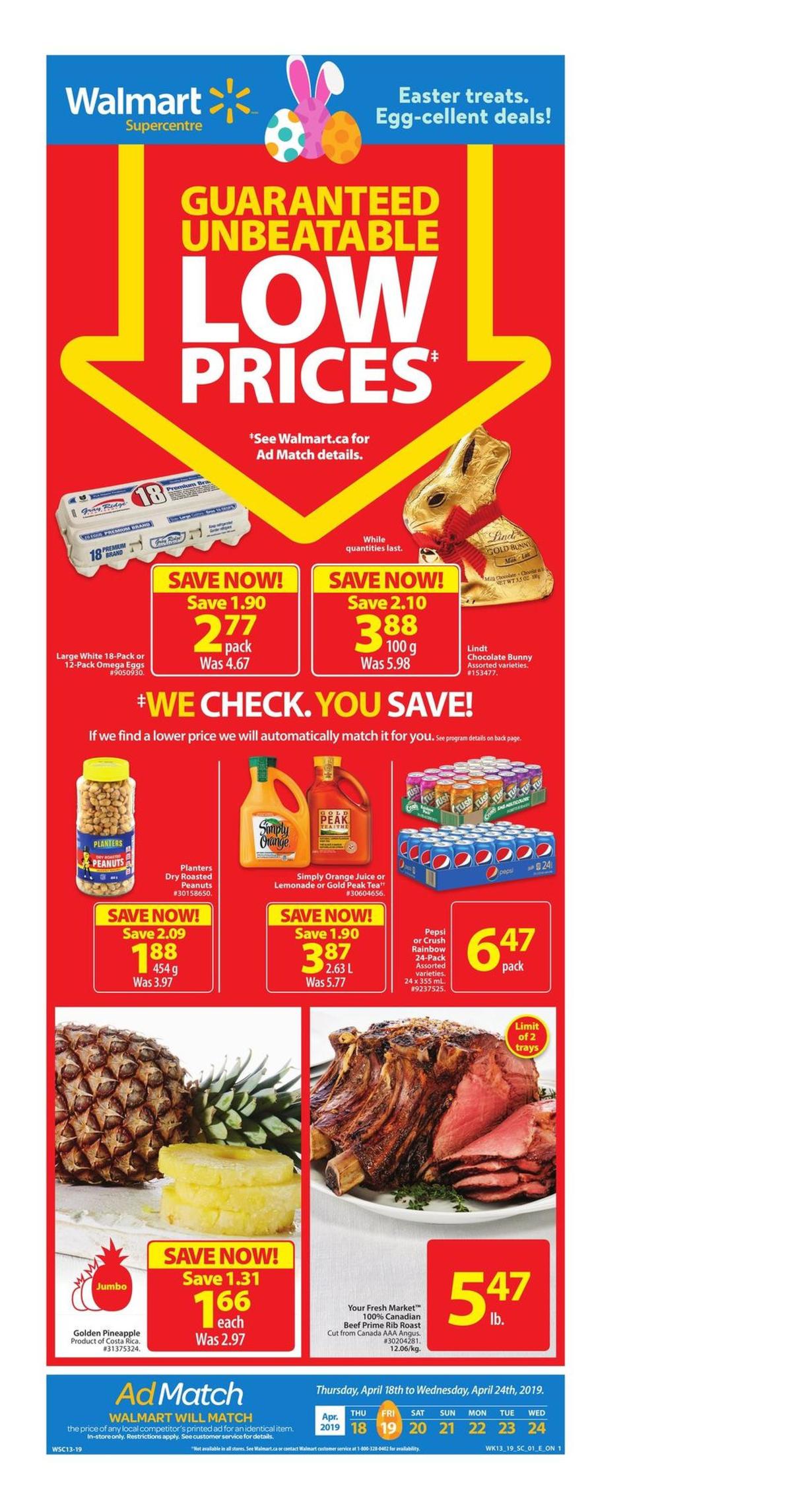 Walmart Flyer from April 18