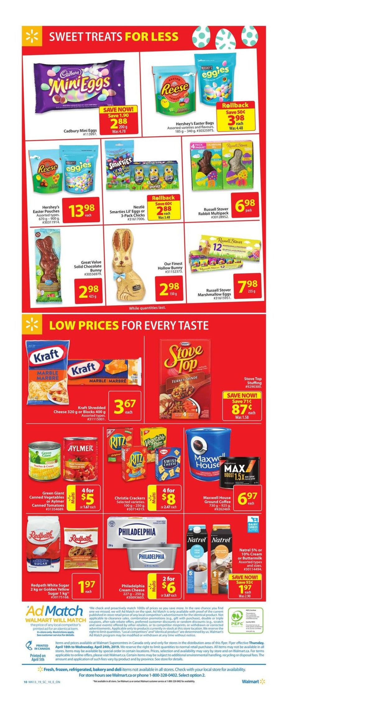 Walmart Flyer from April 18