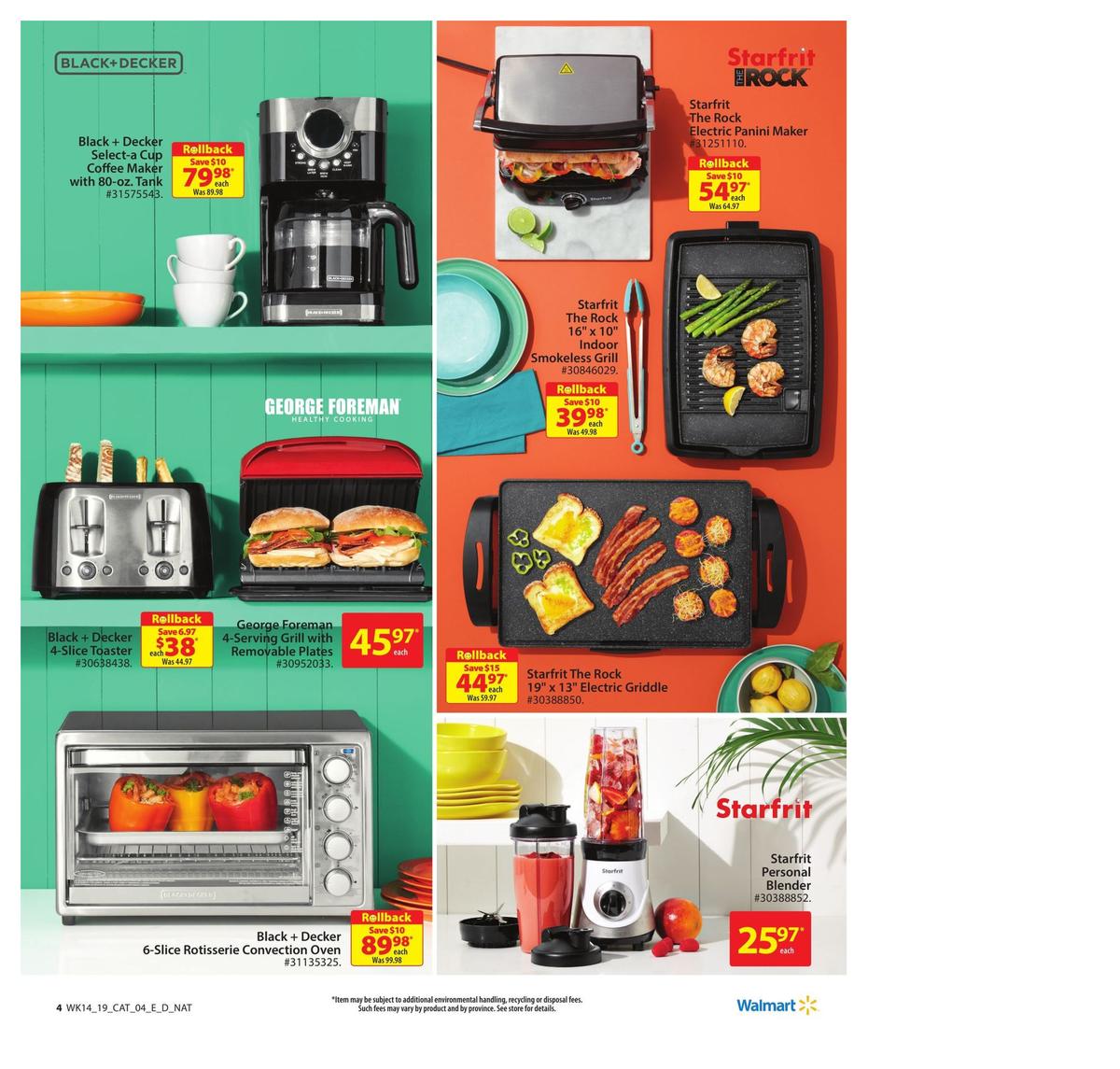 Walmart Home Book Flyer from April 25