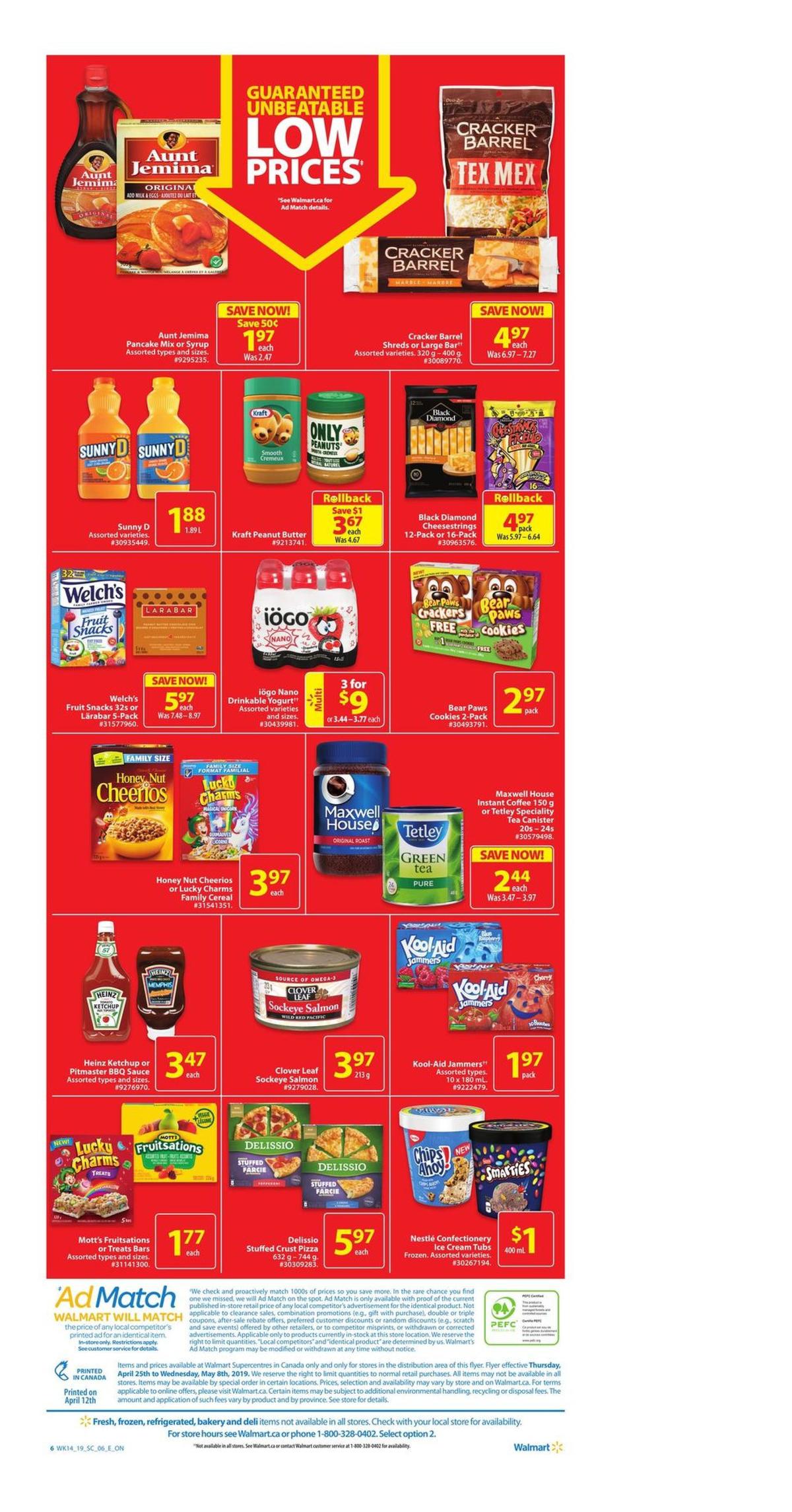 Walmart Flyer from May 2