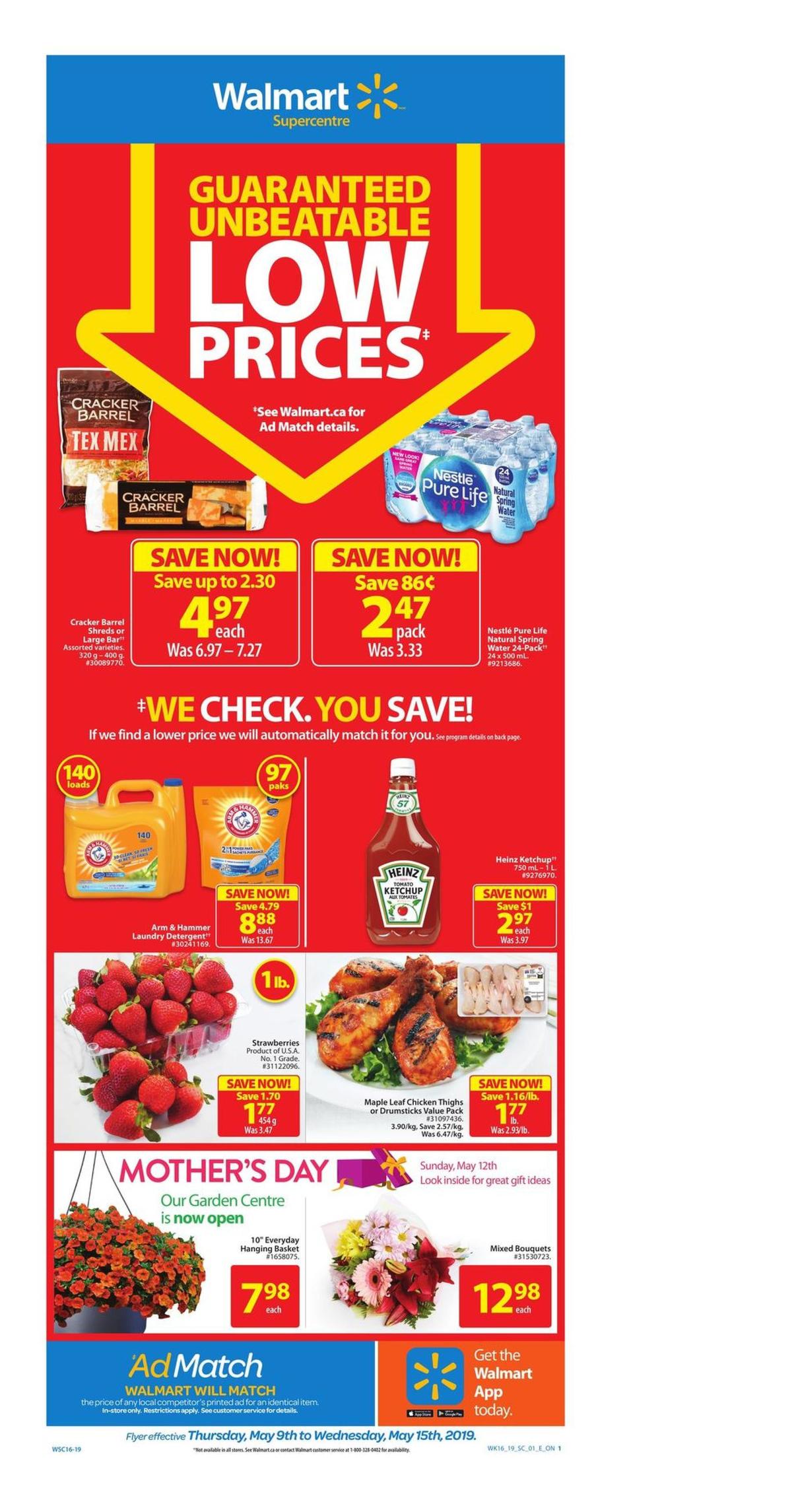 Walmart Flyer from May 9