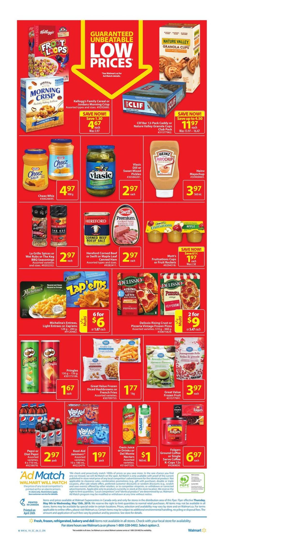 Walmart Flyer from May 9