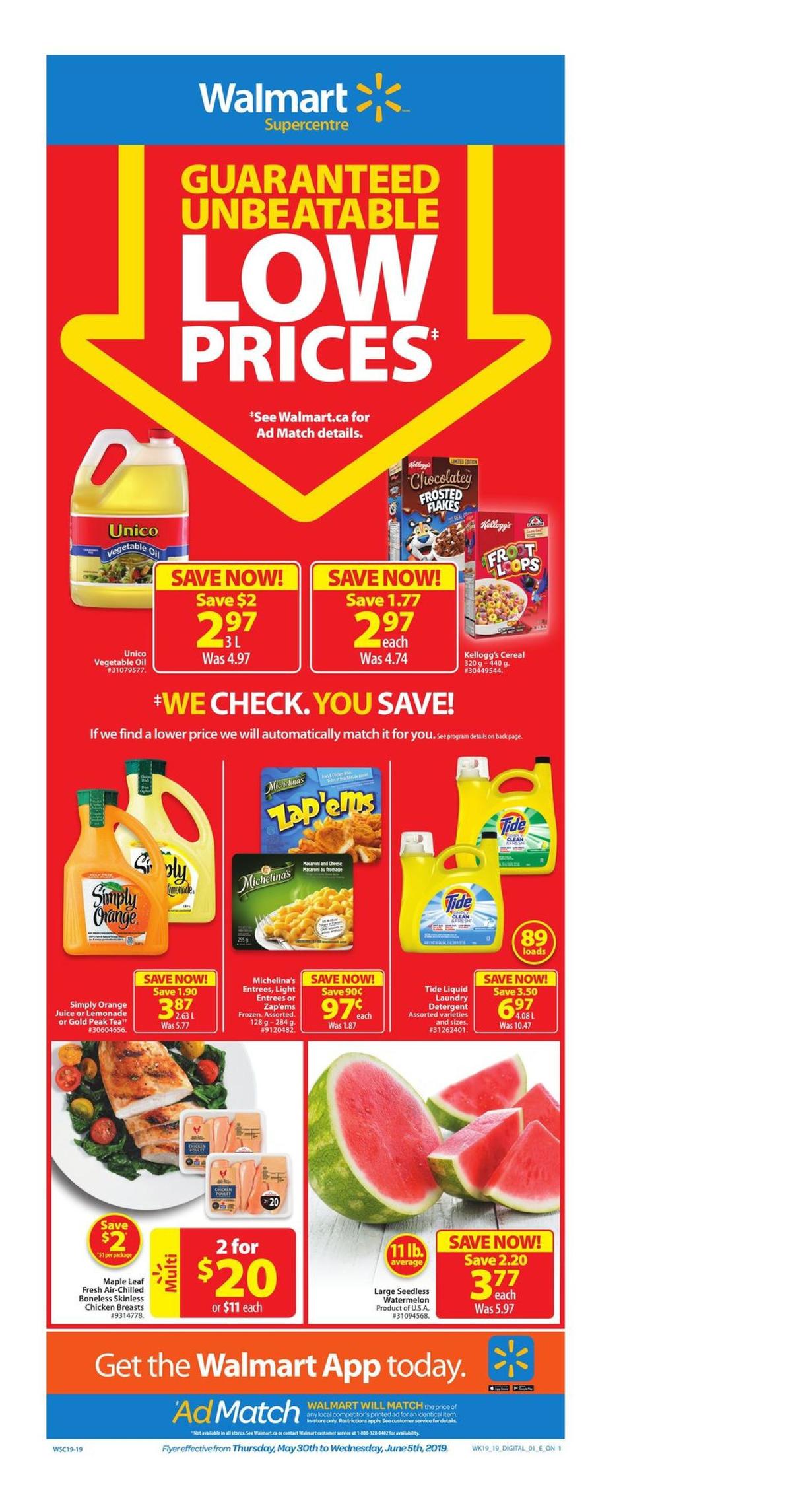 Walmart Flyer from May 30
