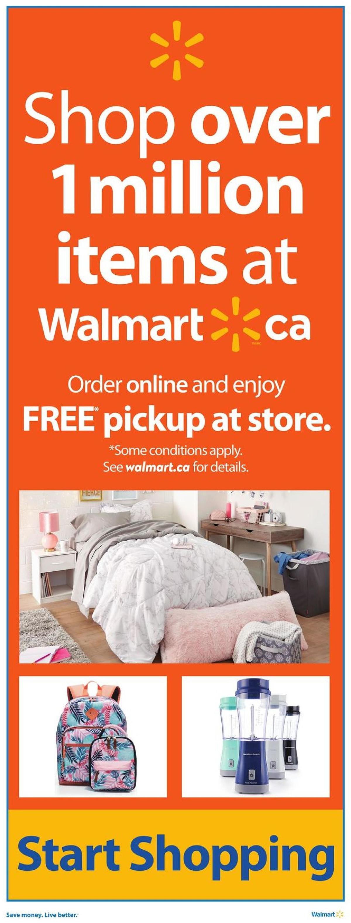 Walmart Flyer from August 1
