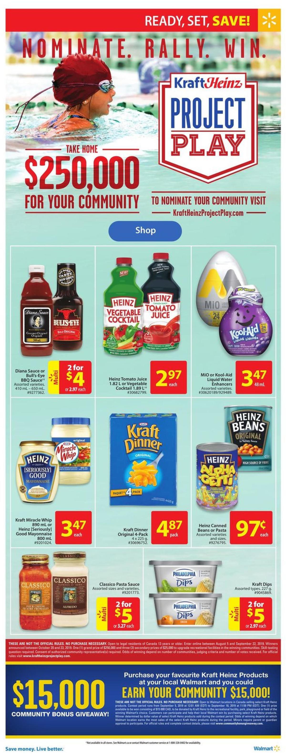 Walmart Flyer from September 12