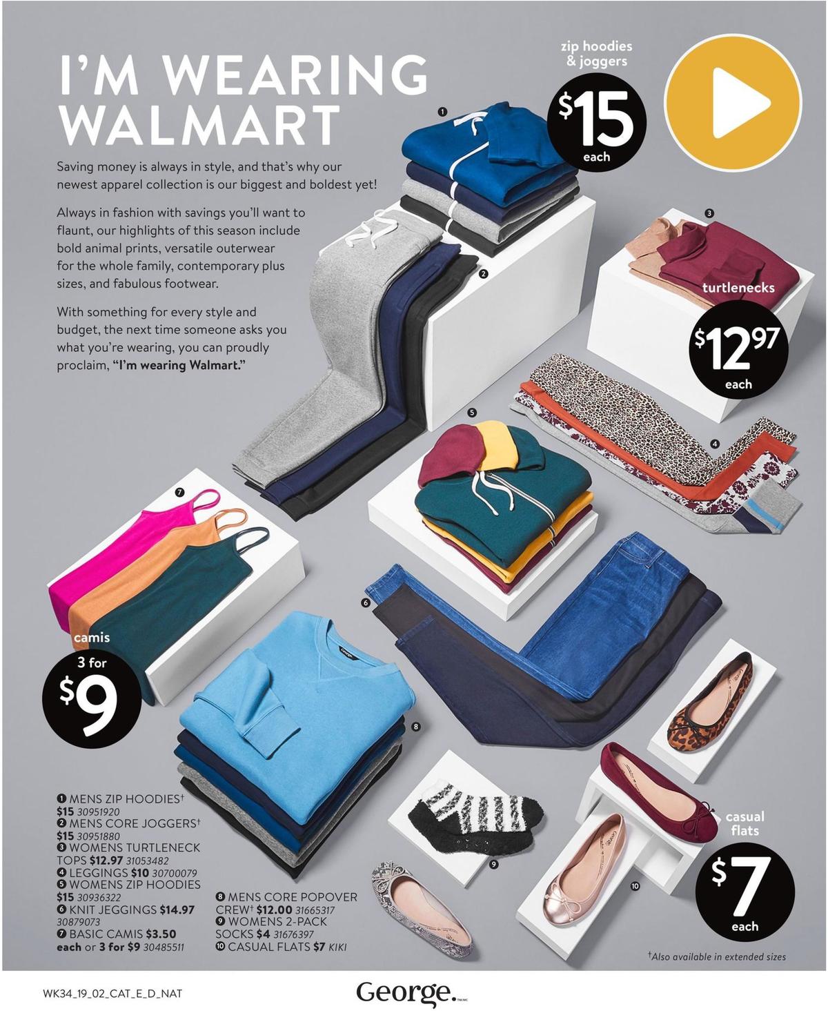 Walmart Style Book Flyer from September 12