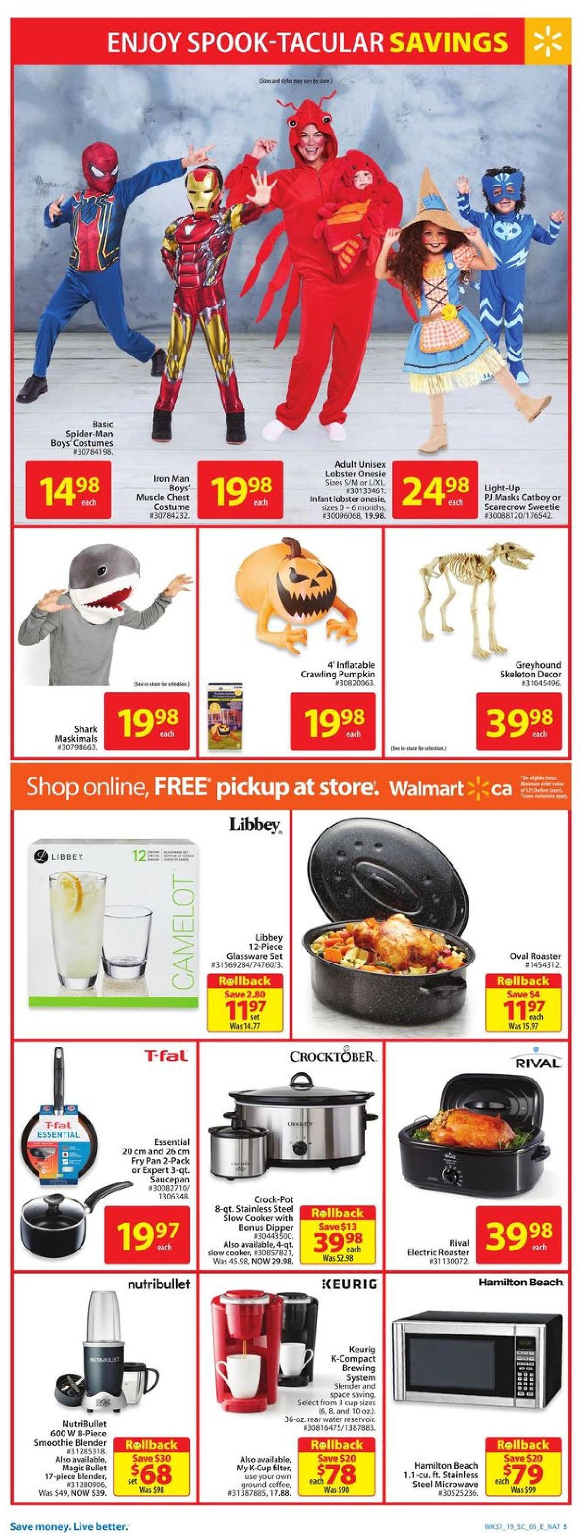 Walmart Flyer from October 3