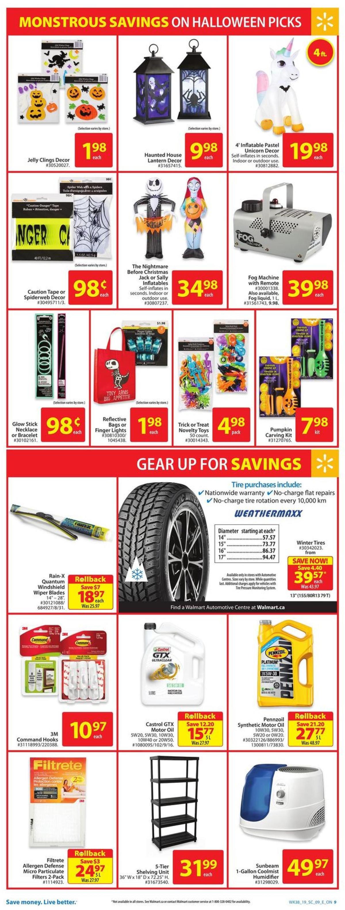 Walmart Flyer from October 10