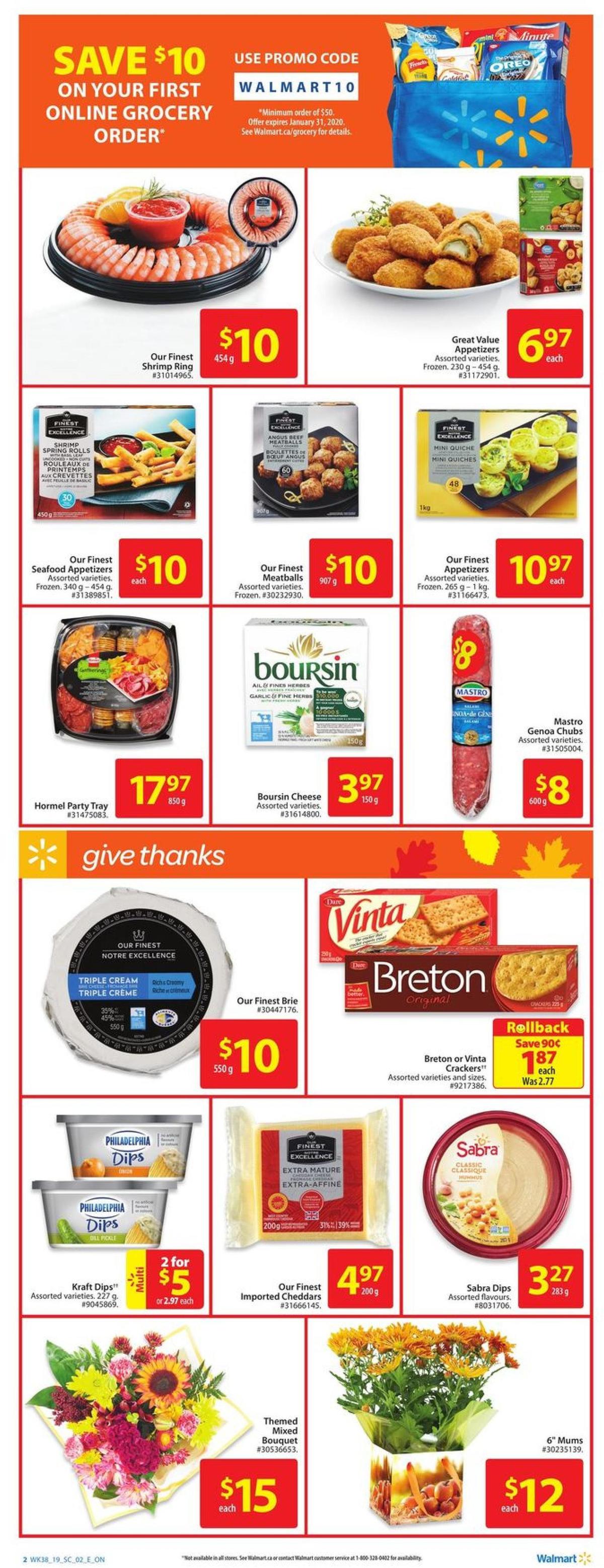 Walmart Flyer from October 10