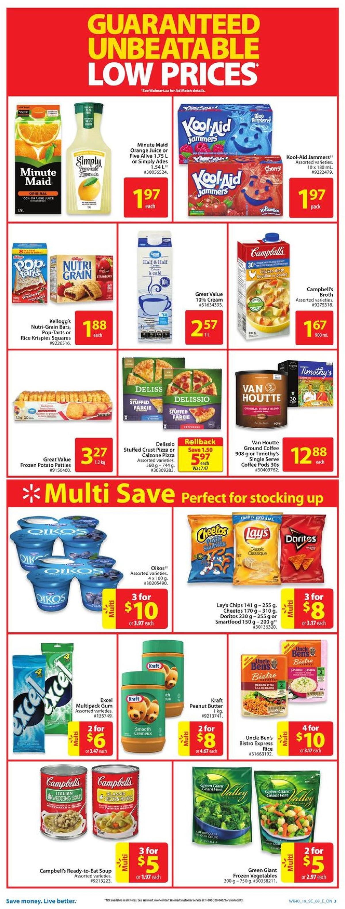 Walmart Flyer from October 24