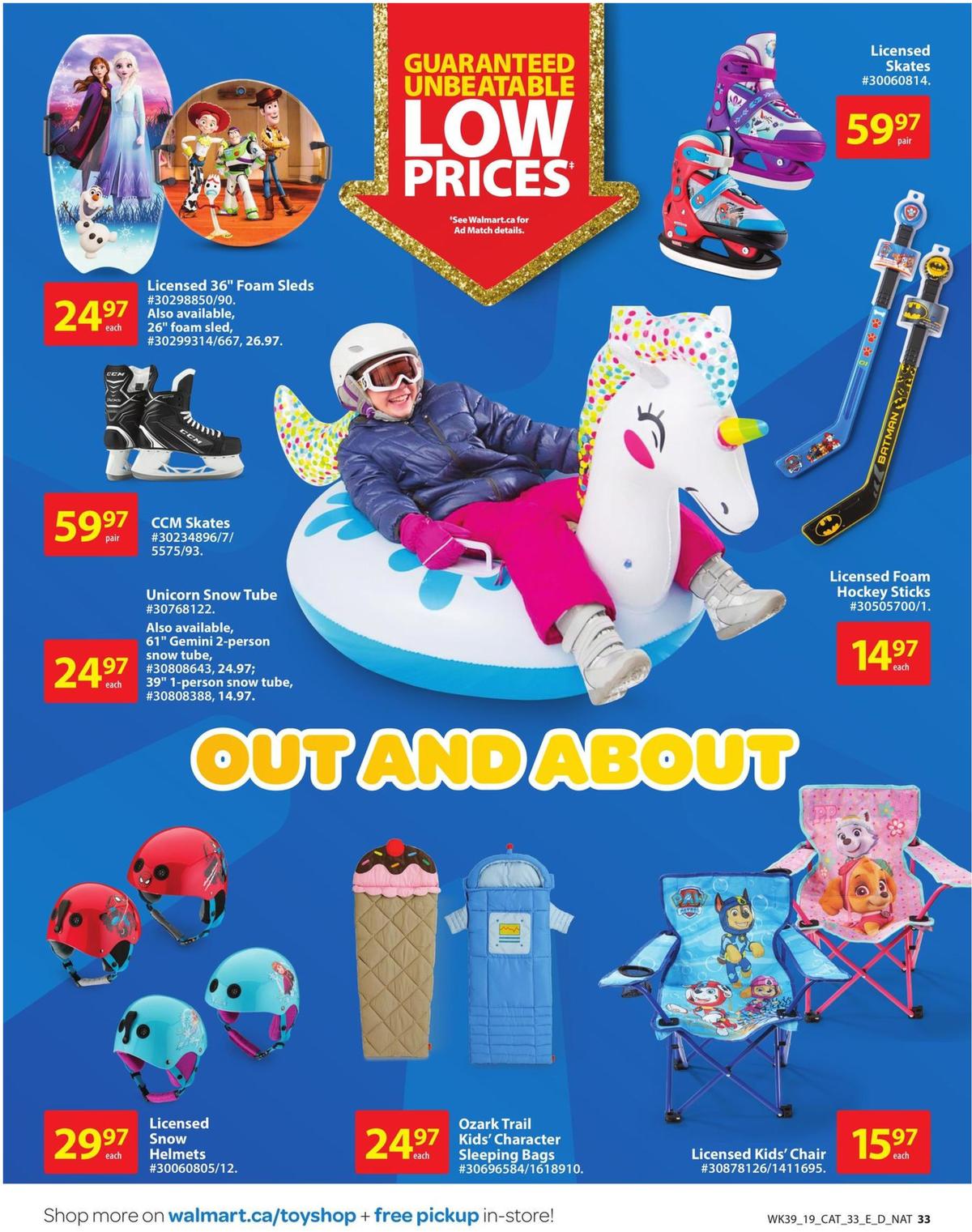 Walmart Toy Shop Flyer from October 17