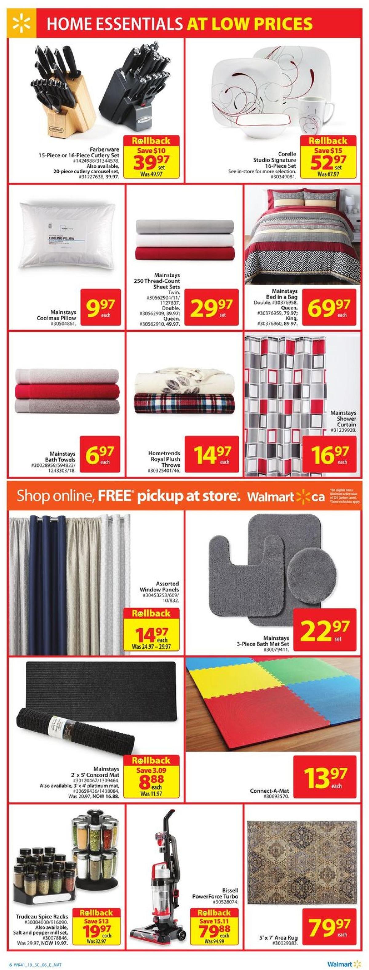 Walmart Flyer from October 31
