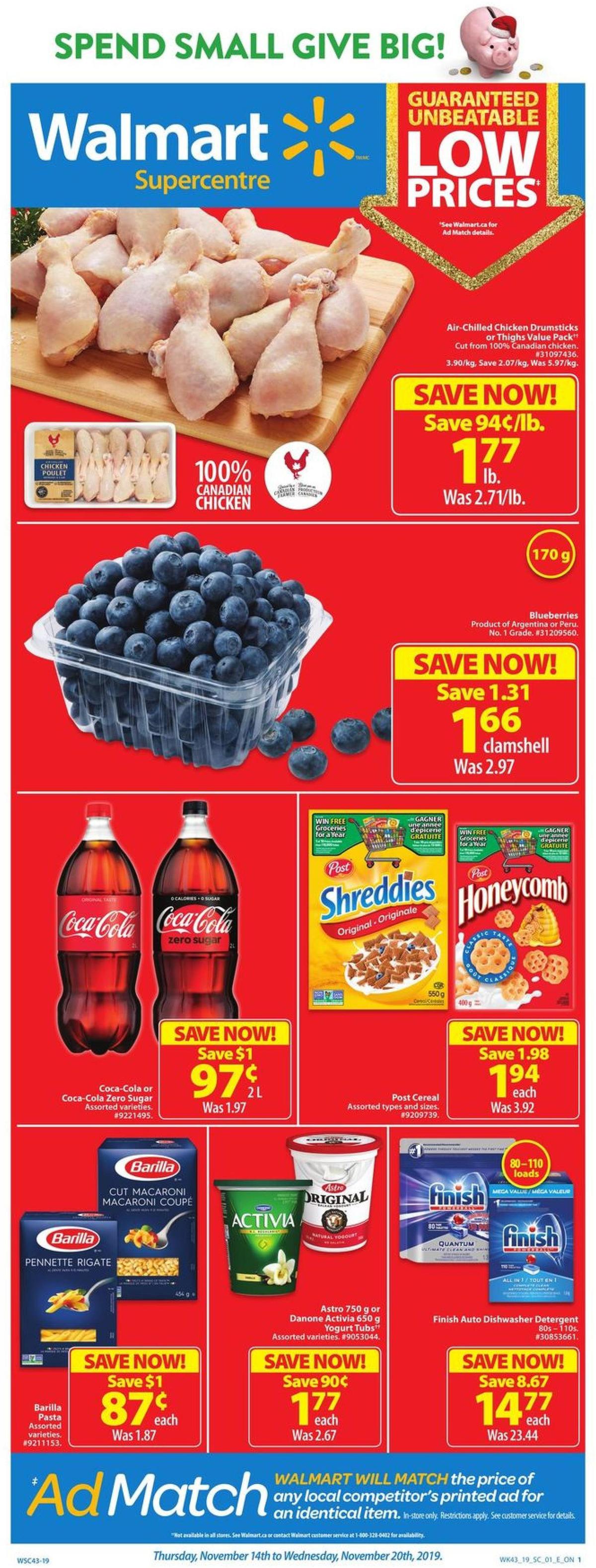 Walmart Flyer from November 14