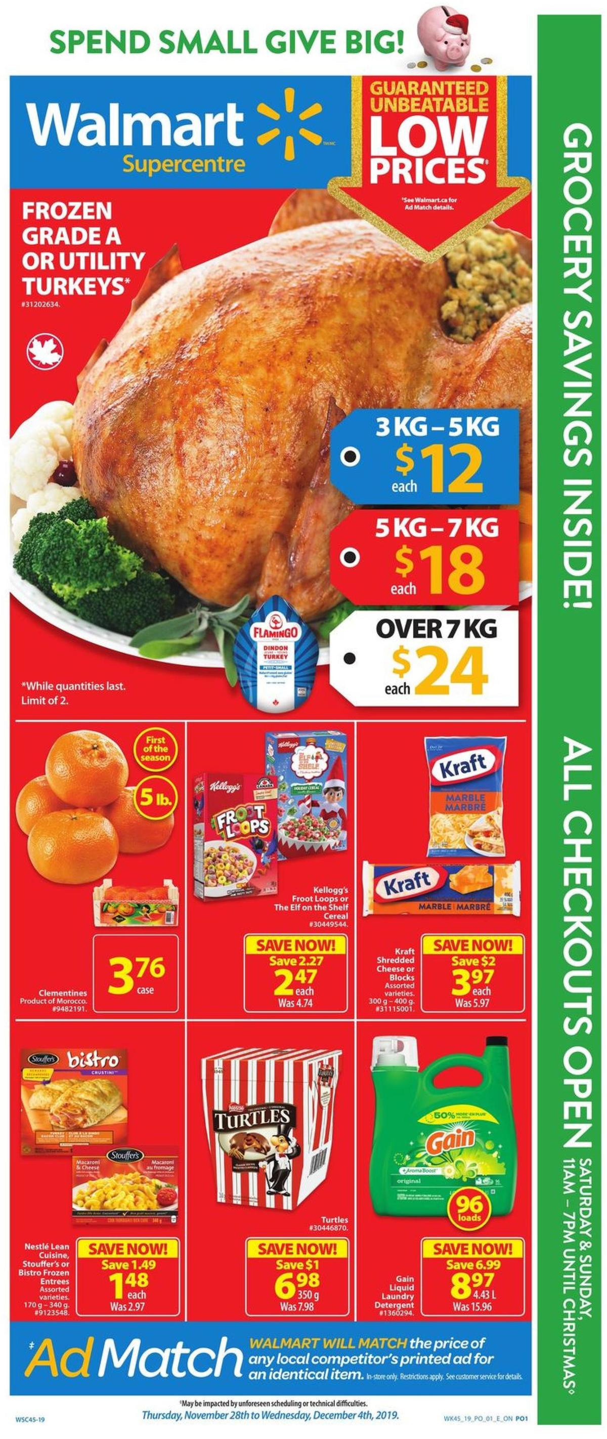 Walmart Flyer from November 28