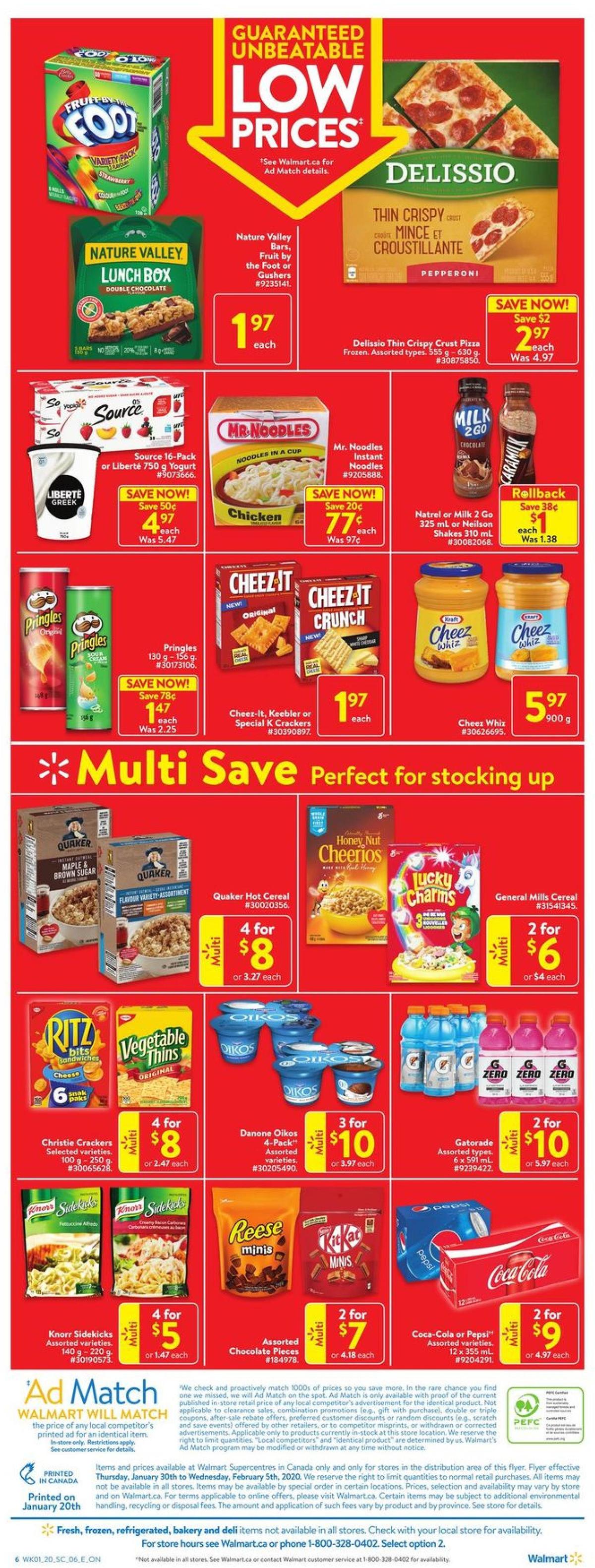 Walmart Flyer from January 30