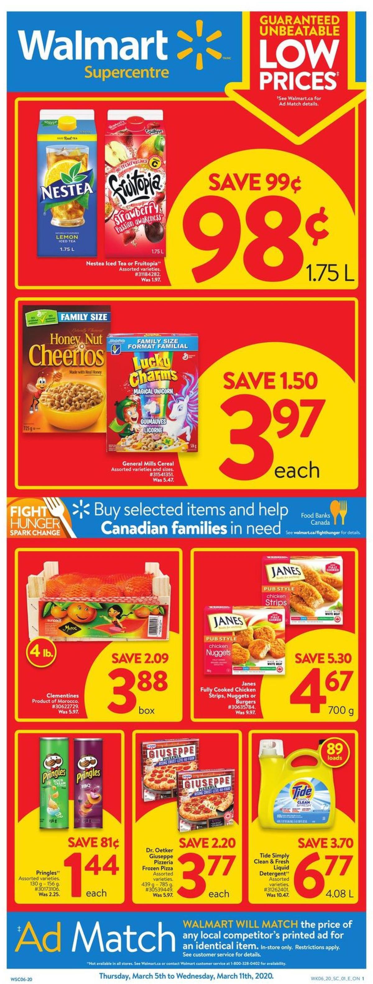 Walmart Flyer from March 5