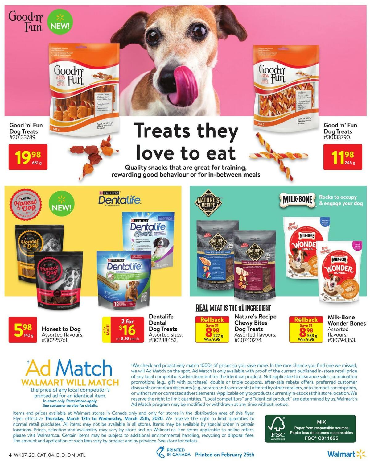 Walmart Pets Flyer from March 12