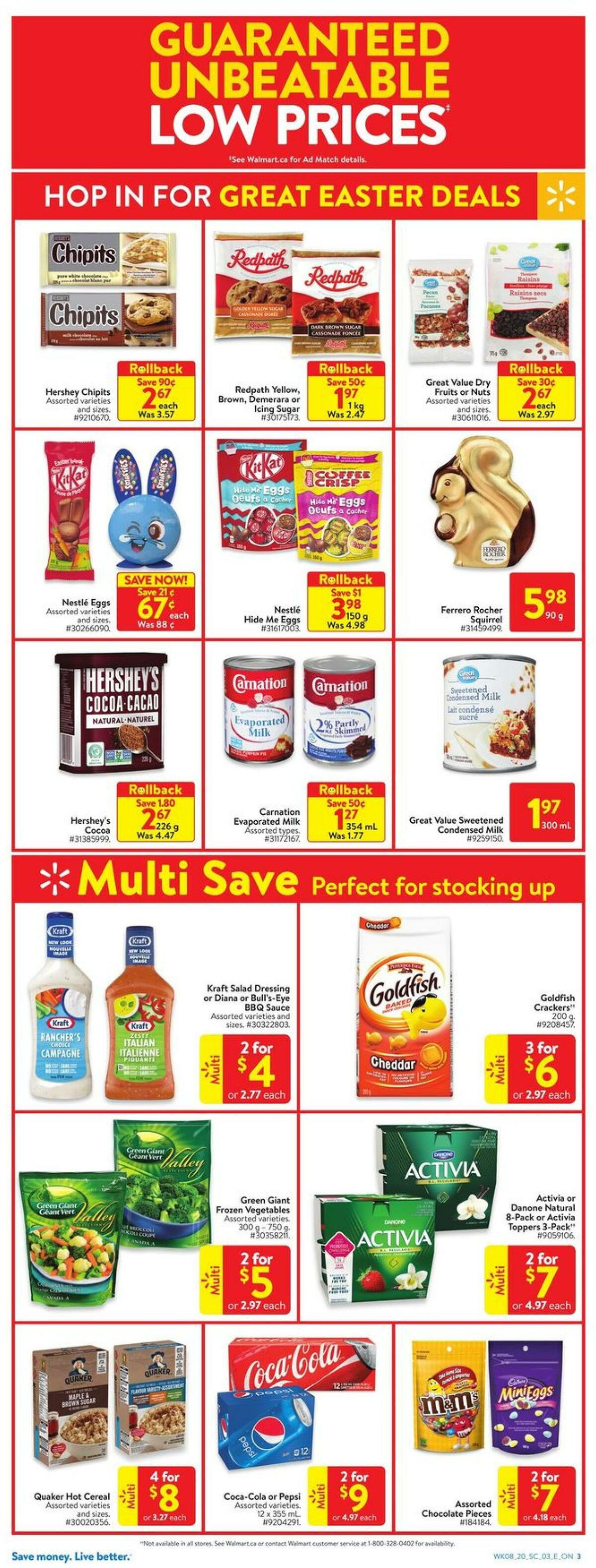 Walmart Flyer from March 19