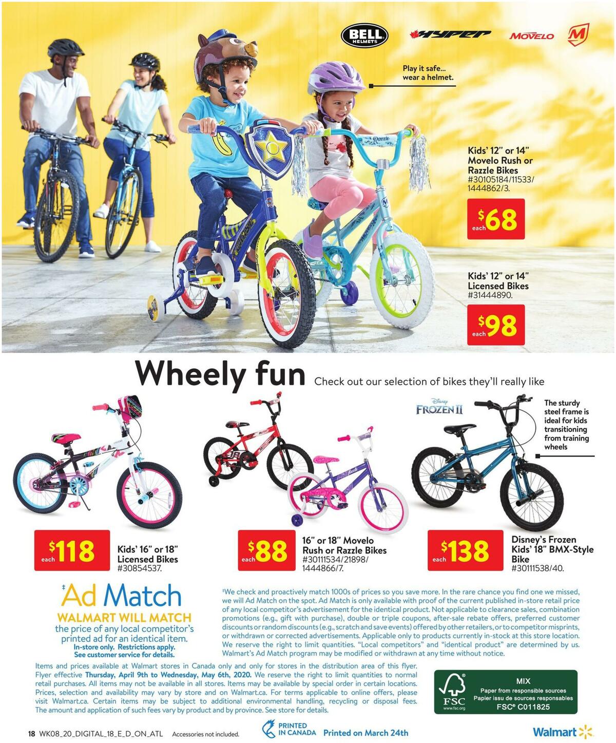 Walmart Outdoors Flyer from March 19