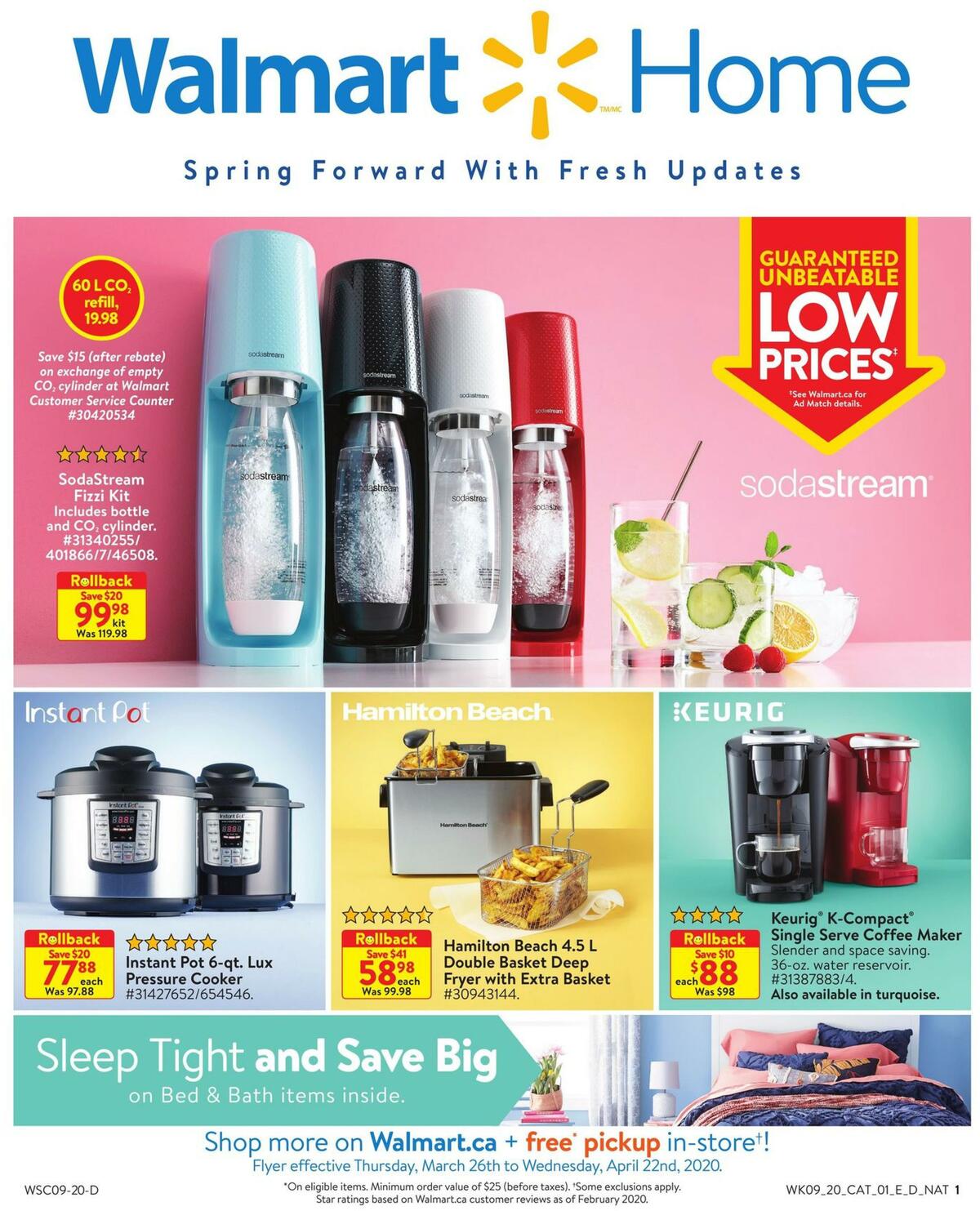 Walmart Home Flyer from March 26