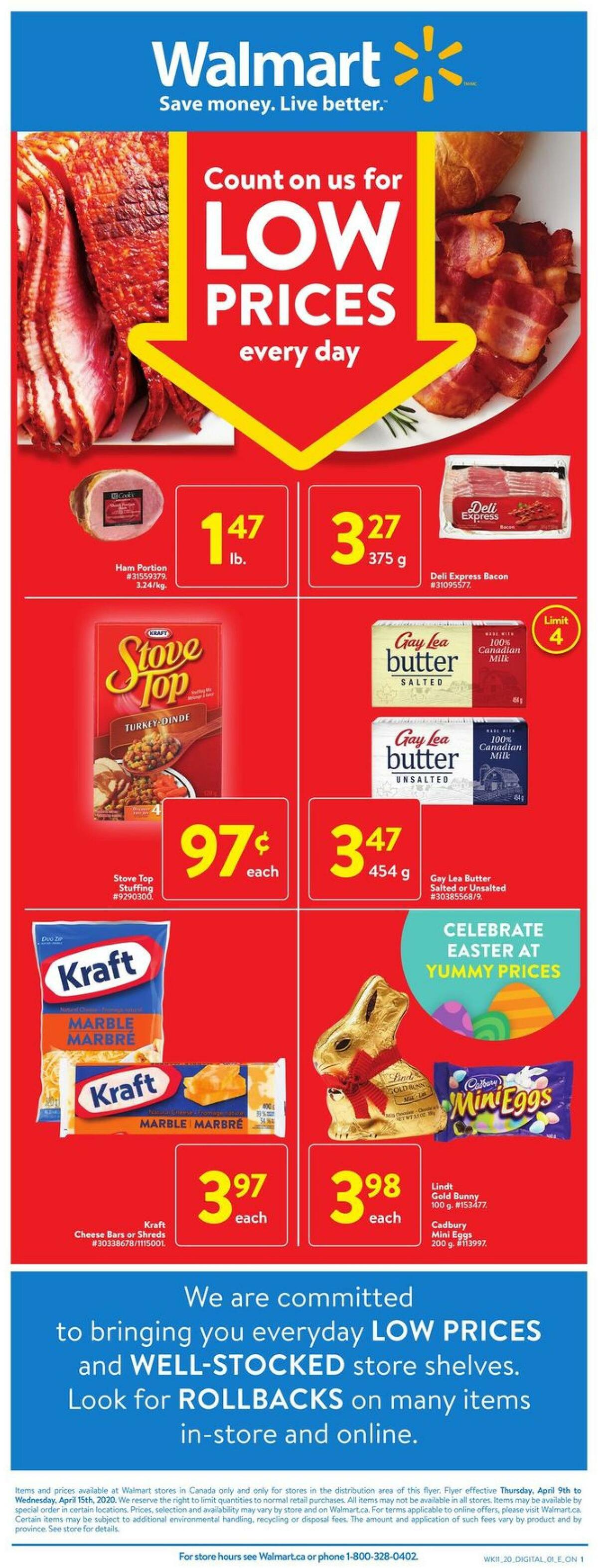 Walmart Flyer from April 9