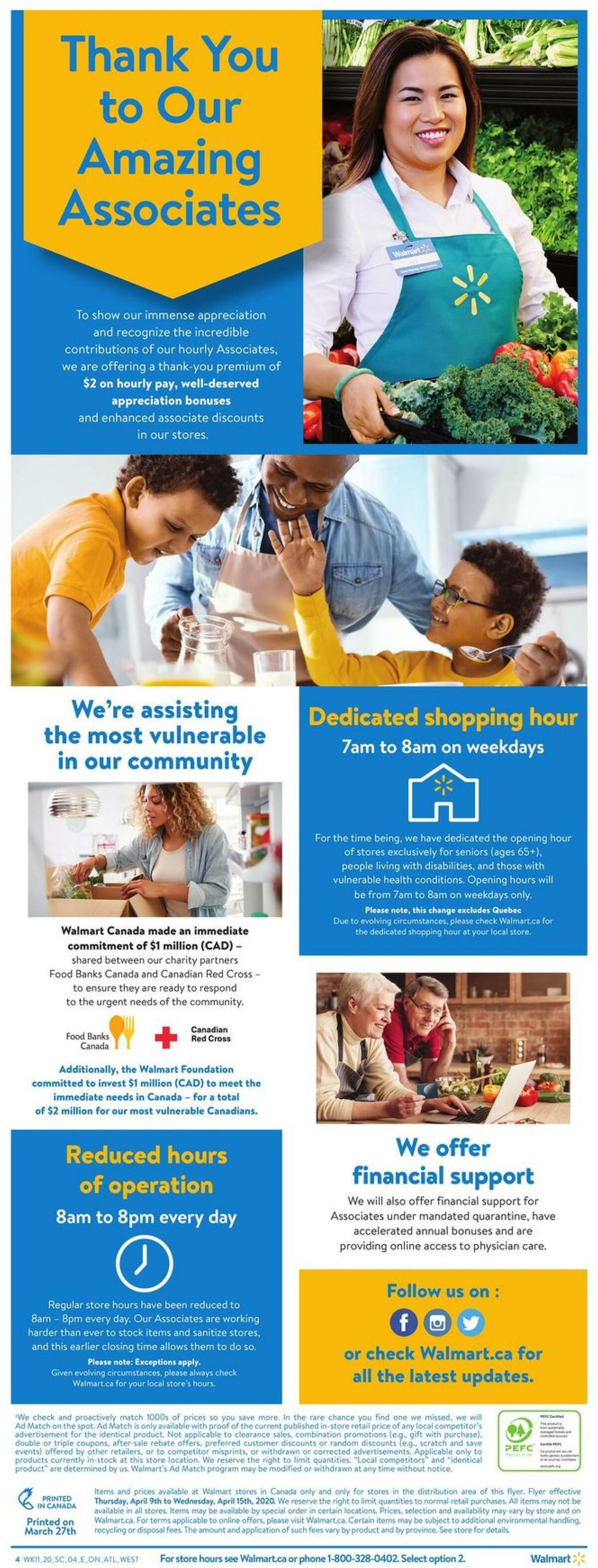 Walmart Flyer from April 9