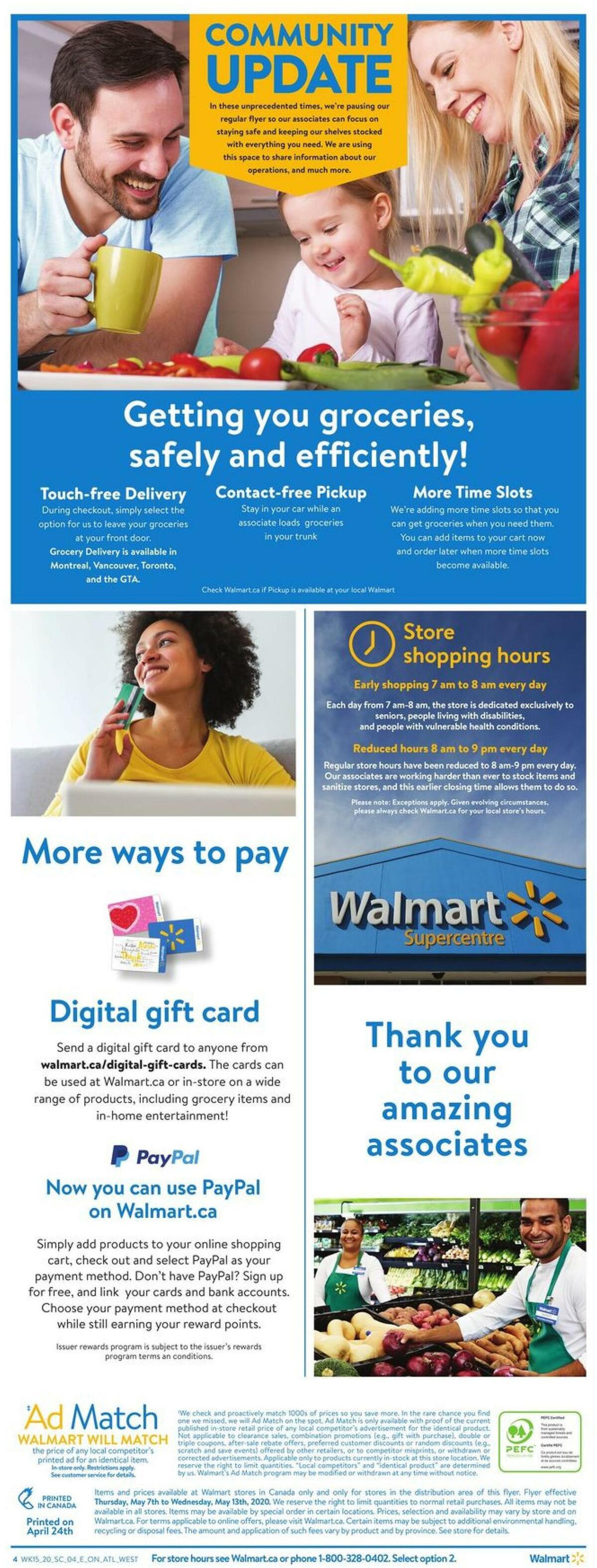 Walmart Flyer from May 7