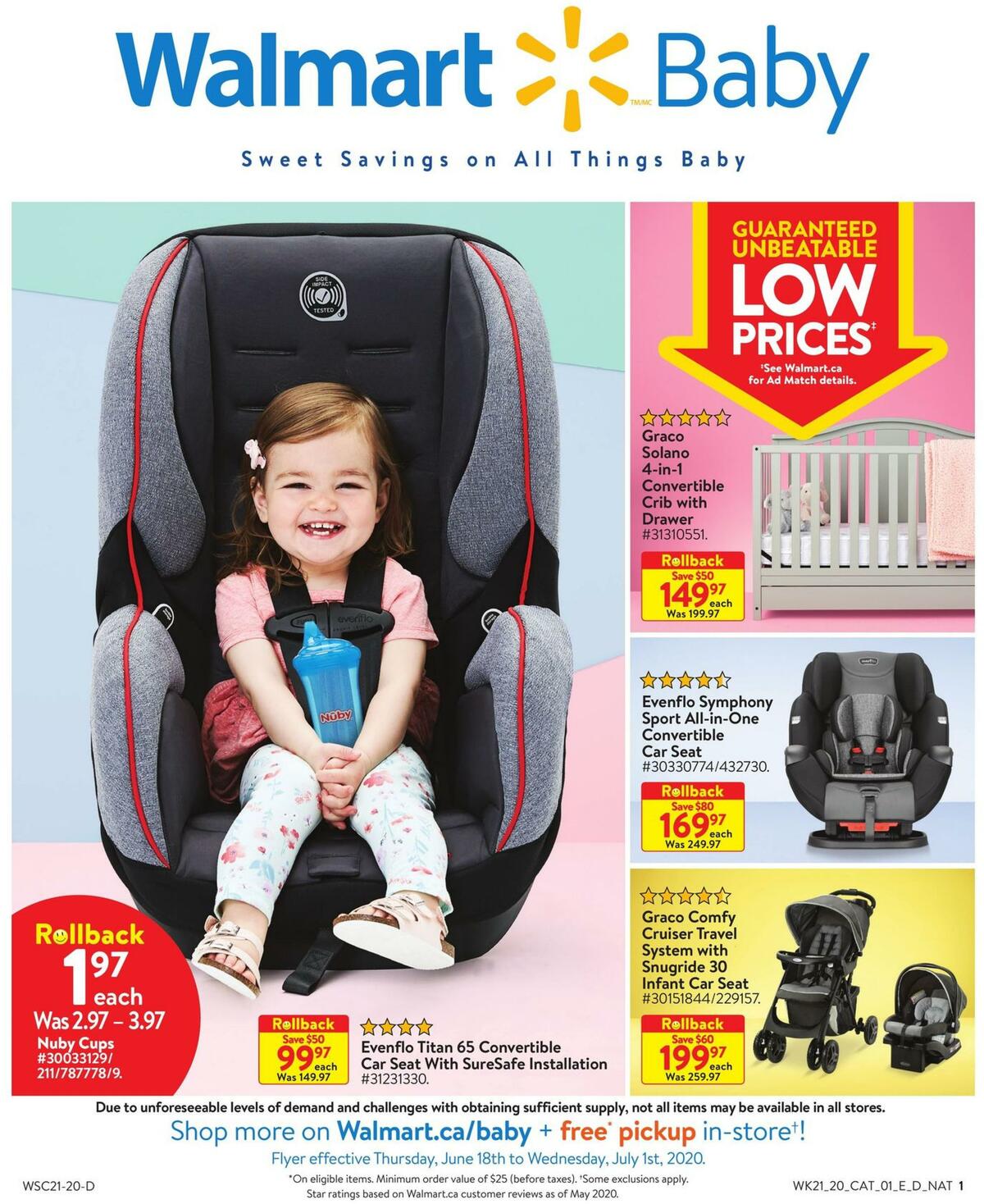 Walmart Baby Flyer from June 18