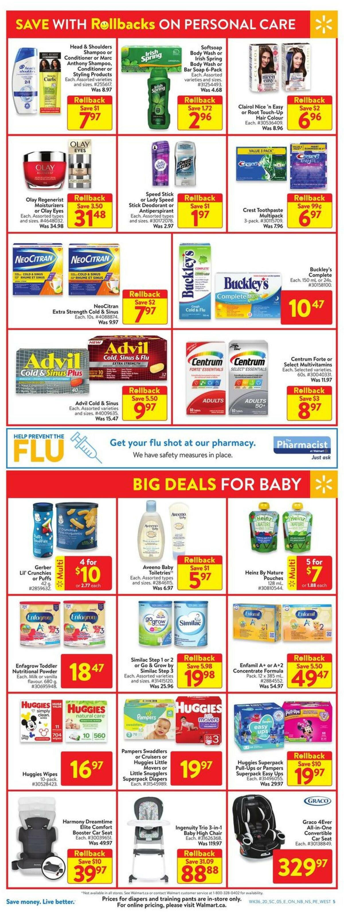 Walmart Flyer from October 1
