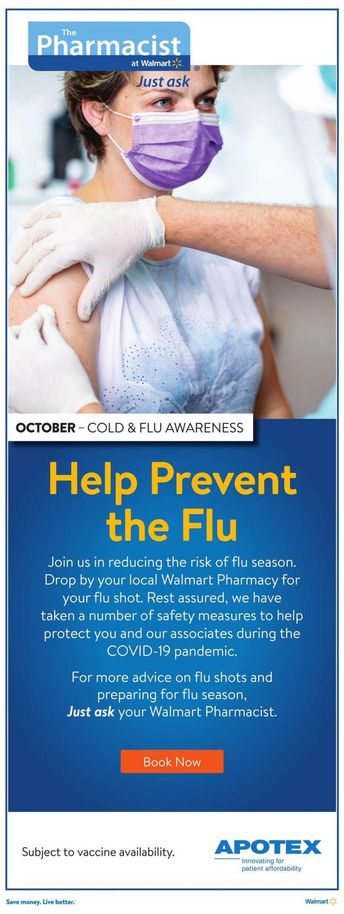 Walmart Flyer from October 1