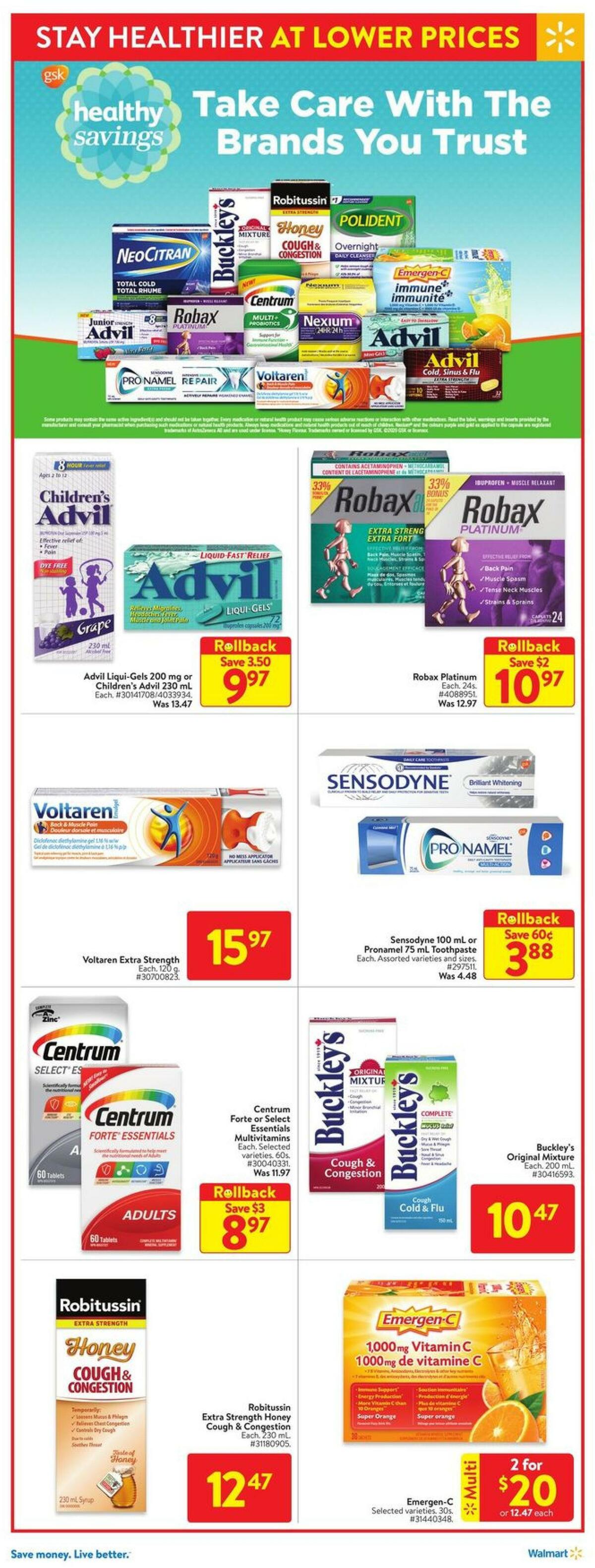 Walmart Flyer from October 1