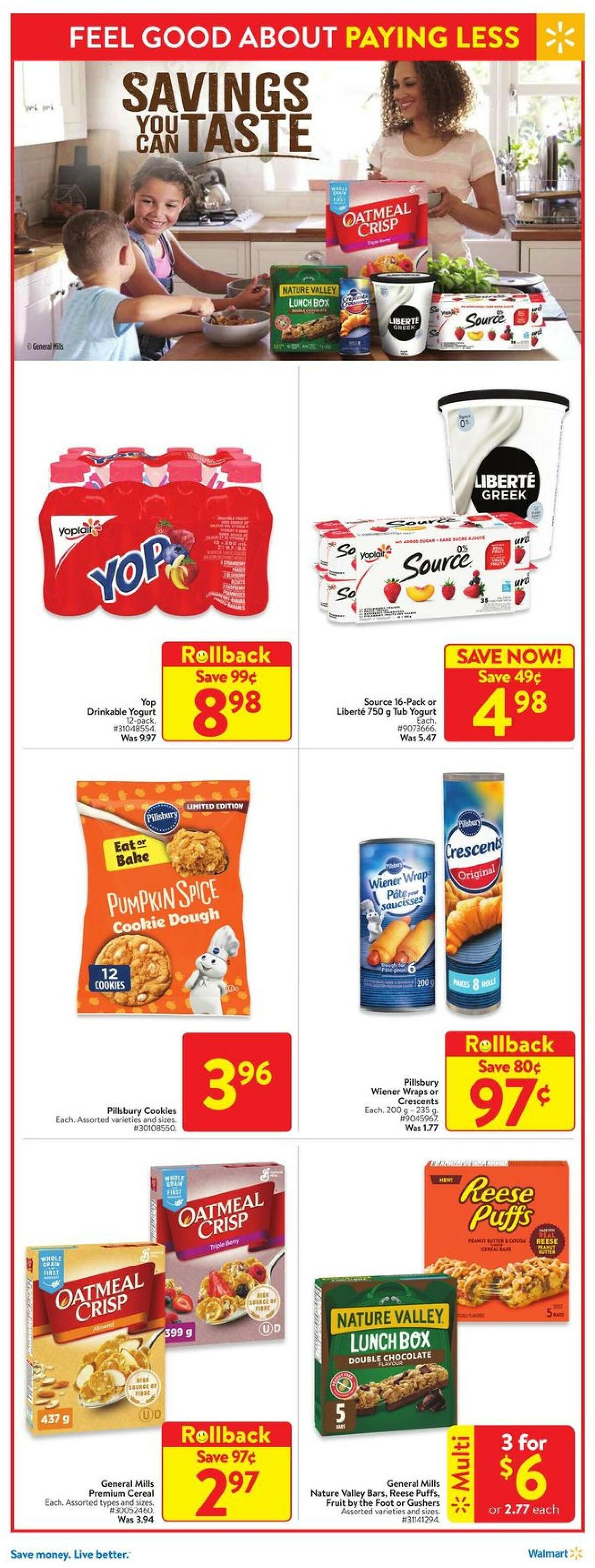 Walmart Flyer from October 1