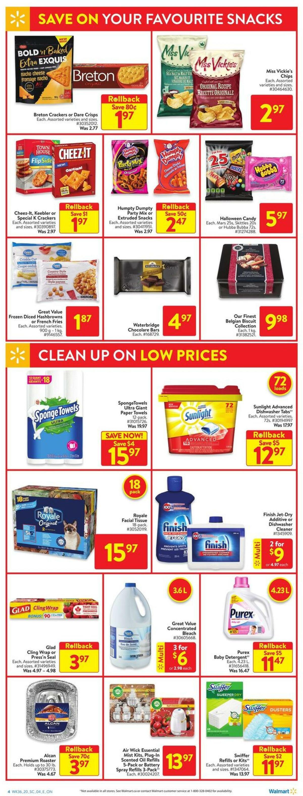 Walmart Flyer from October 1