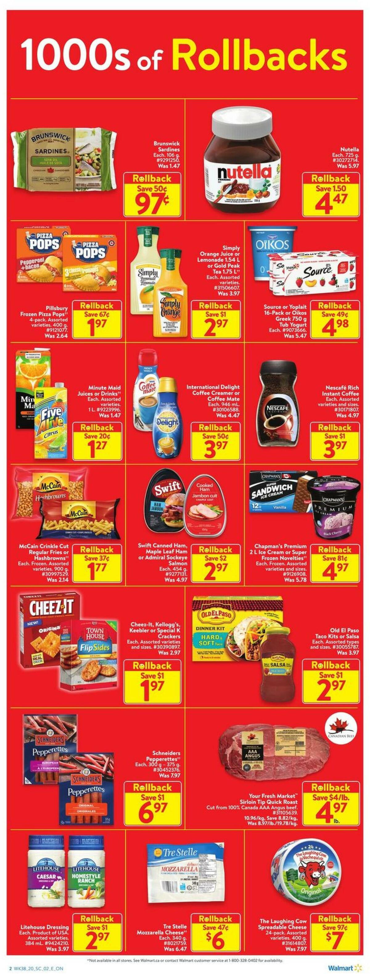 Walmart Flyer from October 15