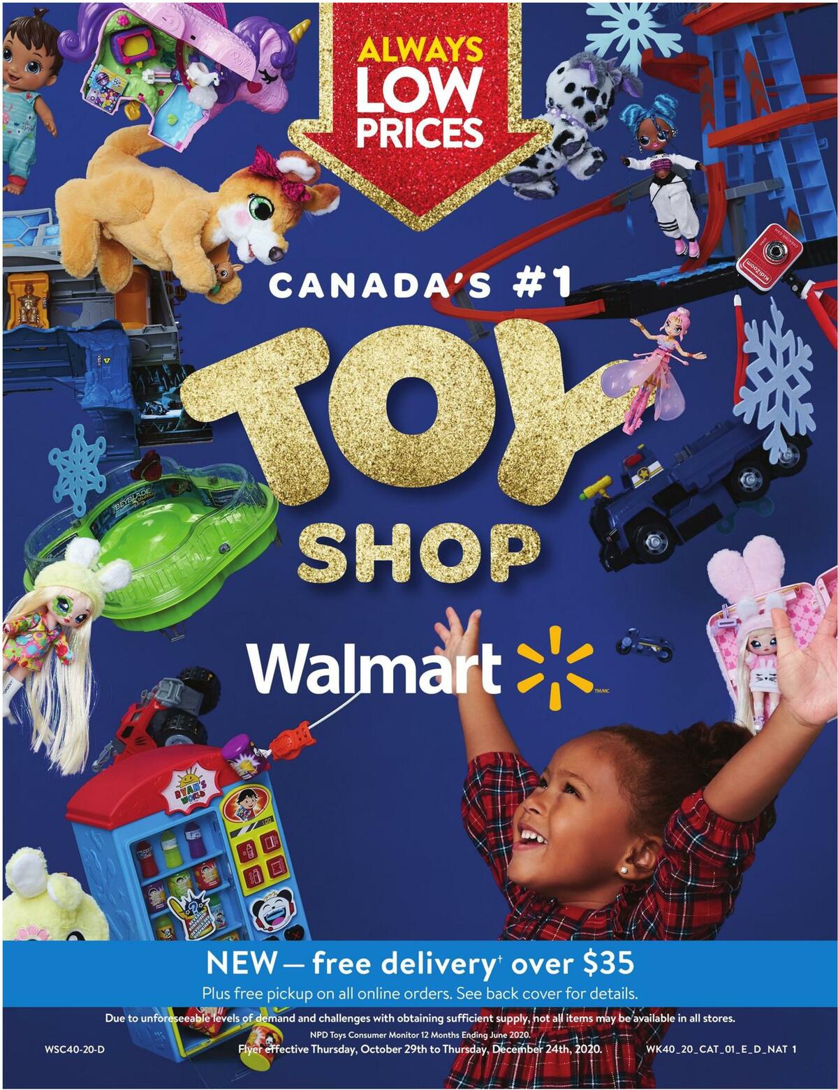 Walmart Toy Shop Flyer from October 29