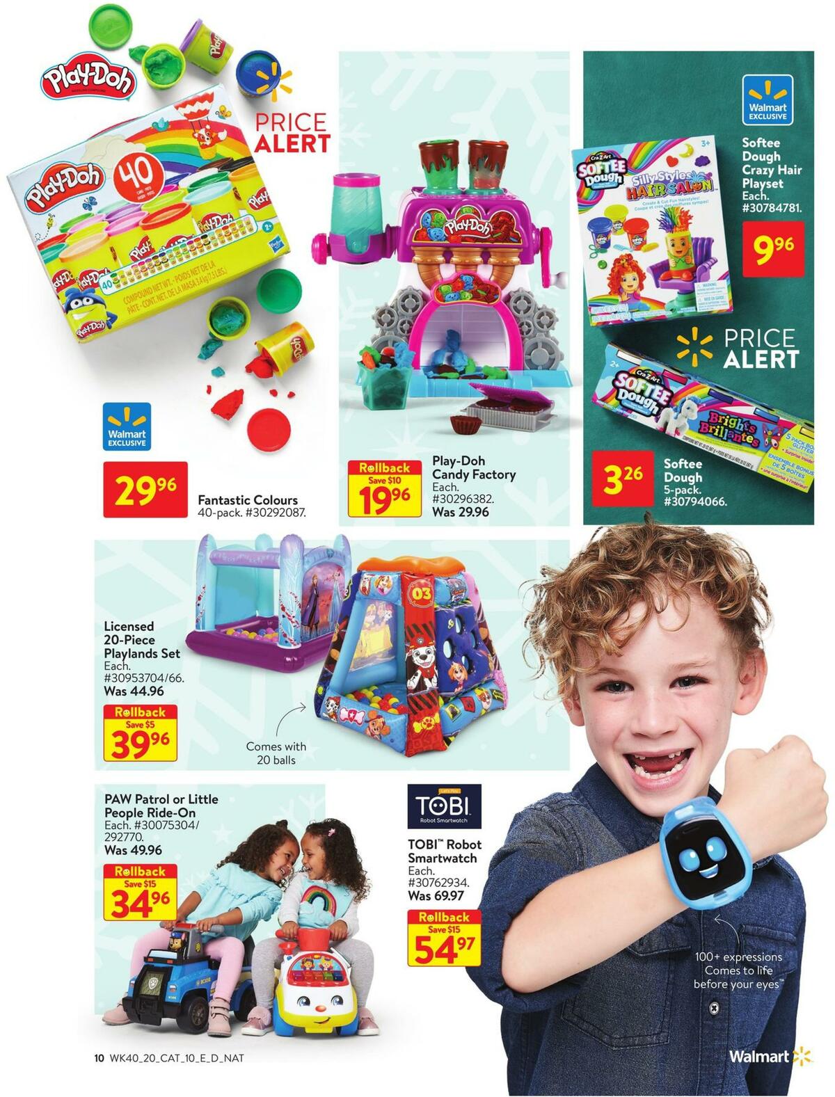Walmart Toy Shop Flyer from October 29