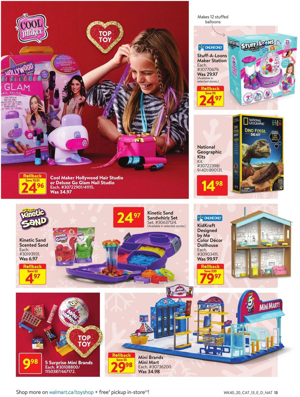 Walmart Toy Shop Flyer from October 29
