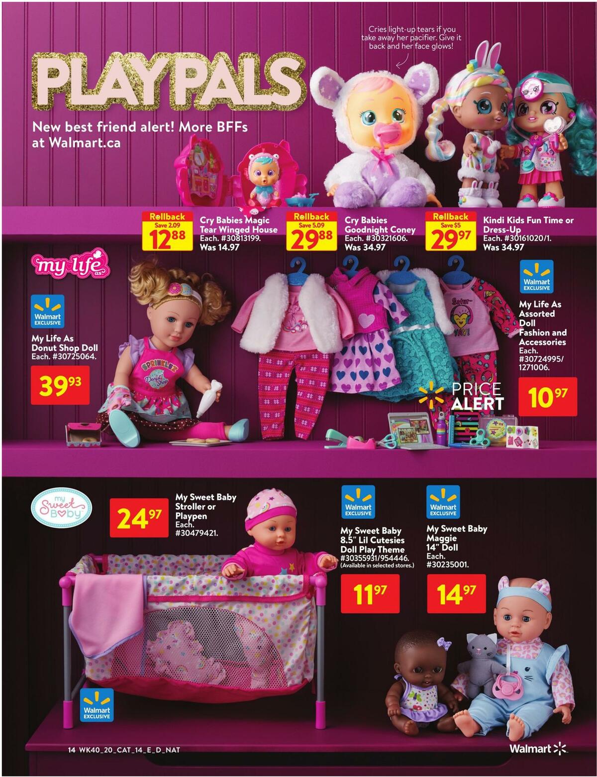 Walmart Toy Shop Flyer from October 29
