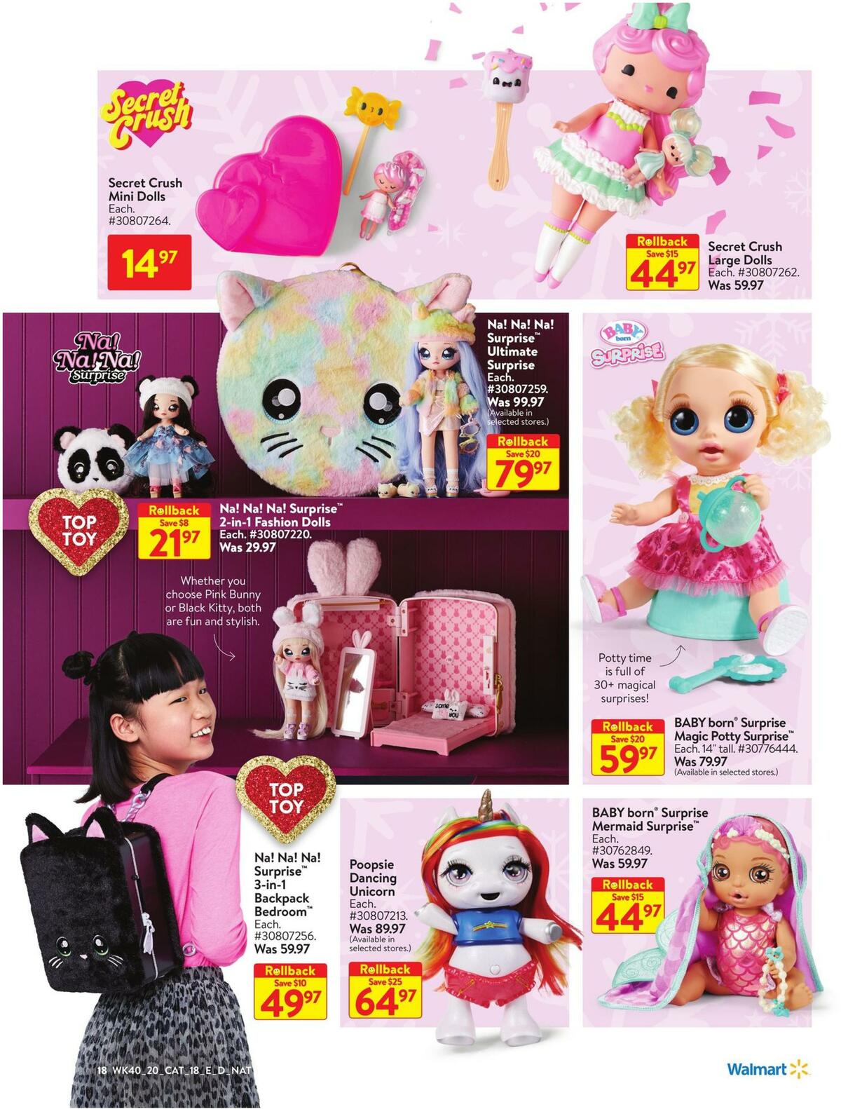 Walmart Toy Shop Flyer from October 29