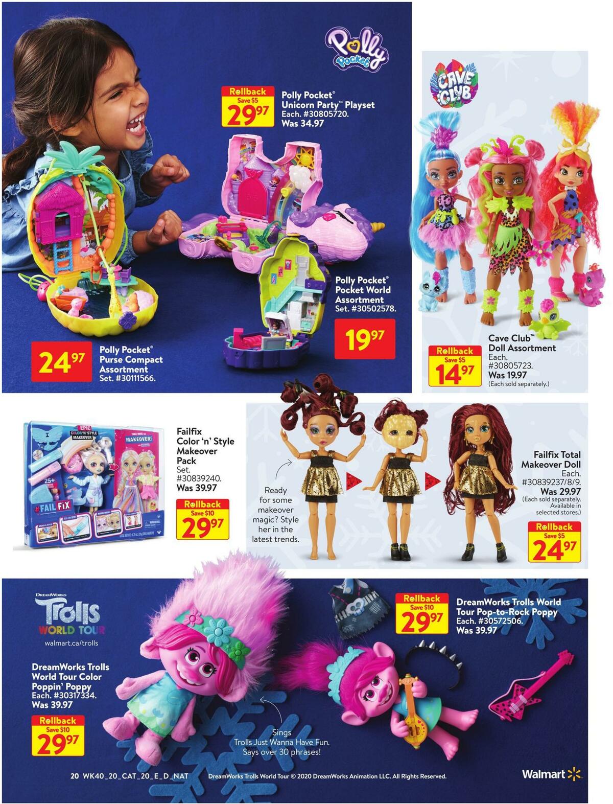 Walmart Toy Shop Flyer from October 29